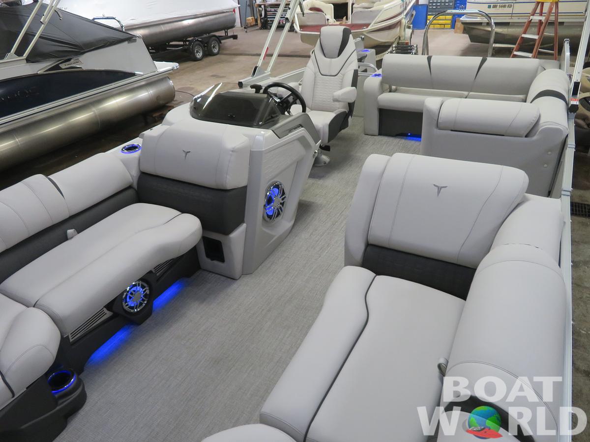 2024 Tahoe Pontoons Cascade 2385 Swingback (VRB) & Honda 115HP 4-Stroke EFI