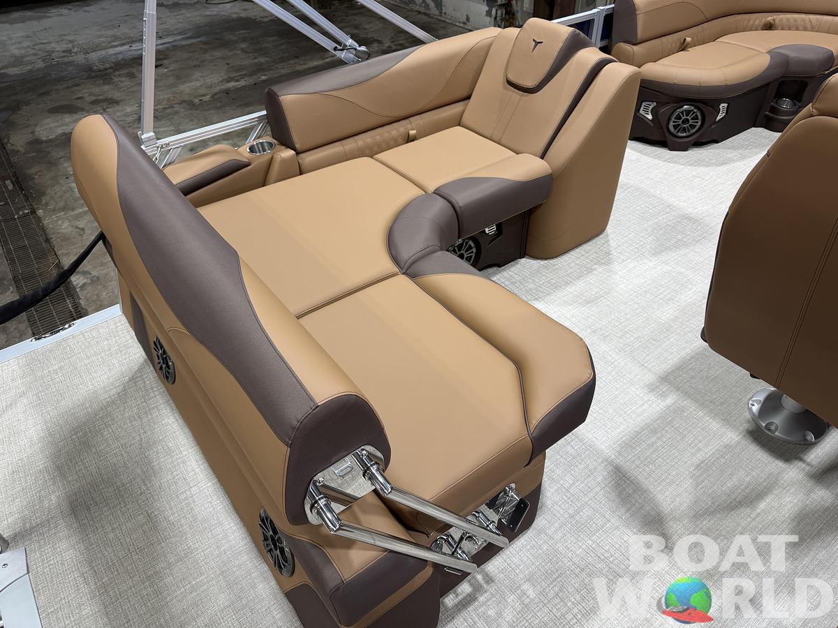 2026 Tahoe Pontoons LTZ 1985 Cruise Rear Bench (CRB) 