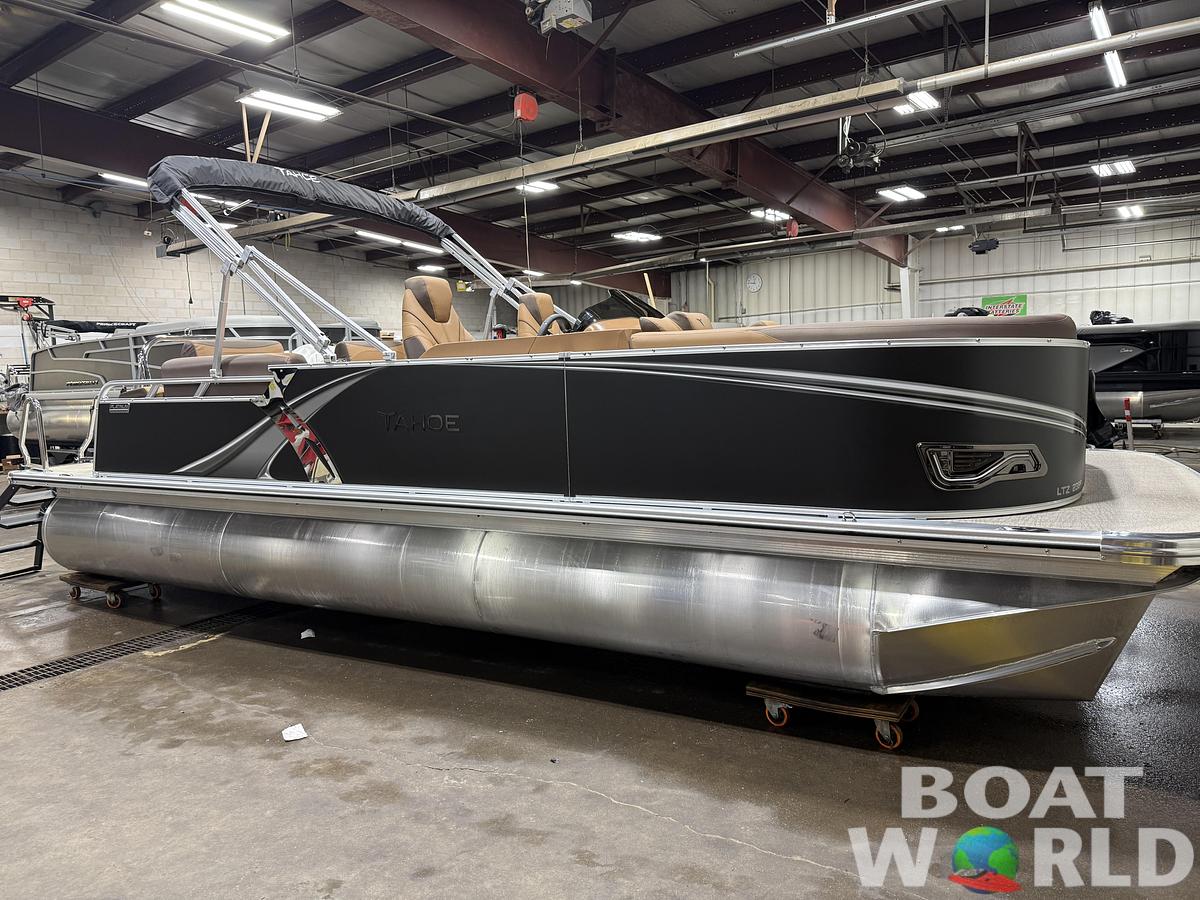 2026 Tahoe Pontoons LTZ 2385 Quad Lounge Shift SS Tritoon 
