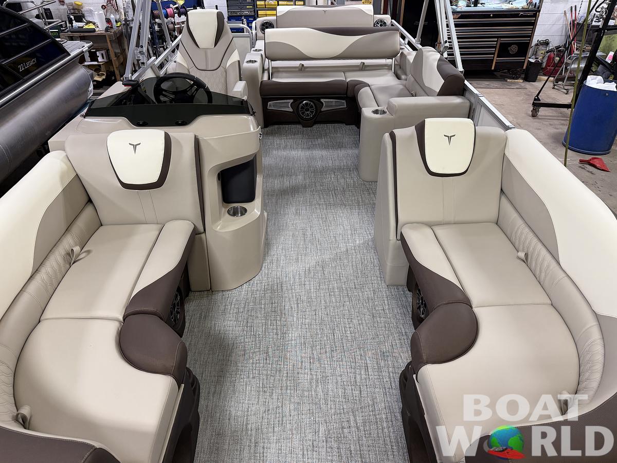 2025 Tahoe Pontoons LTZ 2385 Swingback (VRL) & Honda 4-Stroke EFI