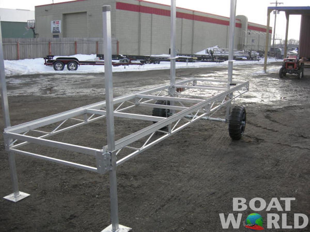 Aluminum Dock Roll-In - Dock Frame