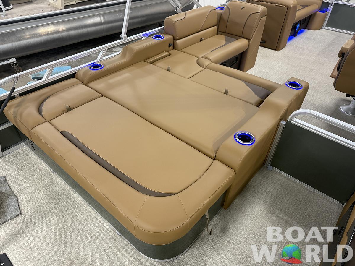 2026 Tahoe Pontoons Sport 2385 Swingback (VRB) Tritoon & Honda 4-Stroke EFI