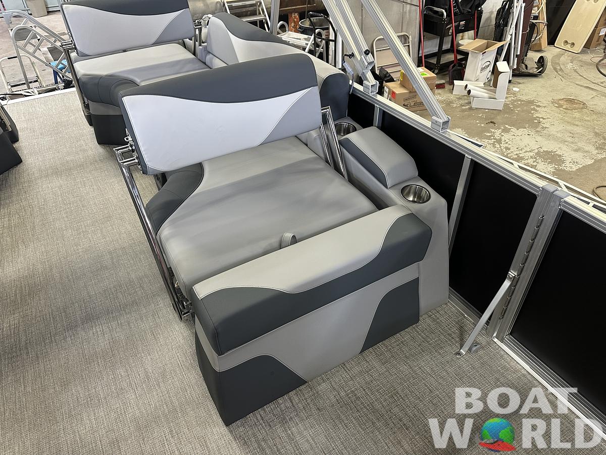 2025 Tahoe Pontoons LTZ 2385 Quad Lounge Shift Flip & Honda 4-Stroke EFI