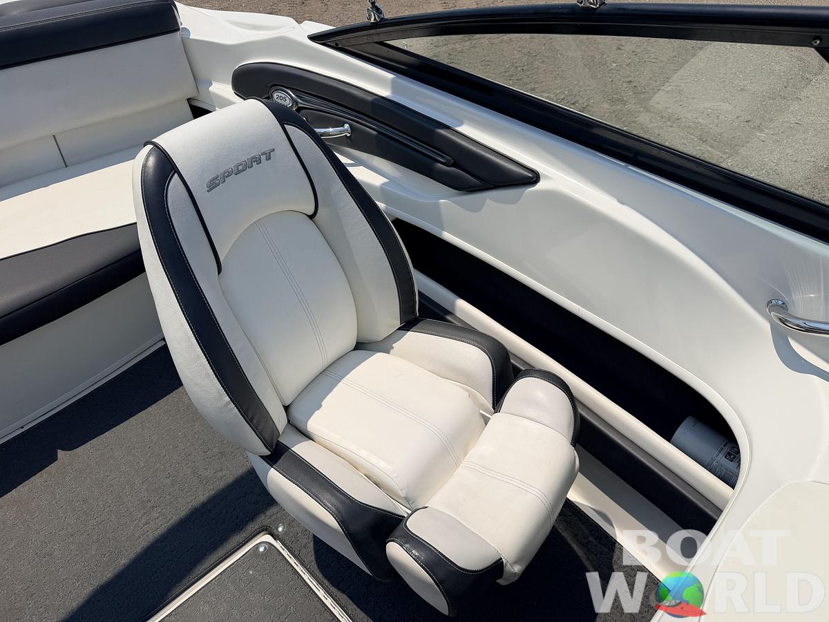 Used 2012 Sea Ray 205 Sport & 220HP 4.3L Mercruiser MPI with Tandem Axle Trailer -$15,995