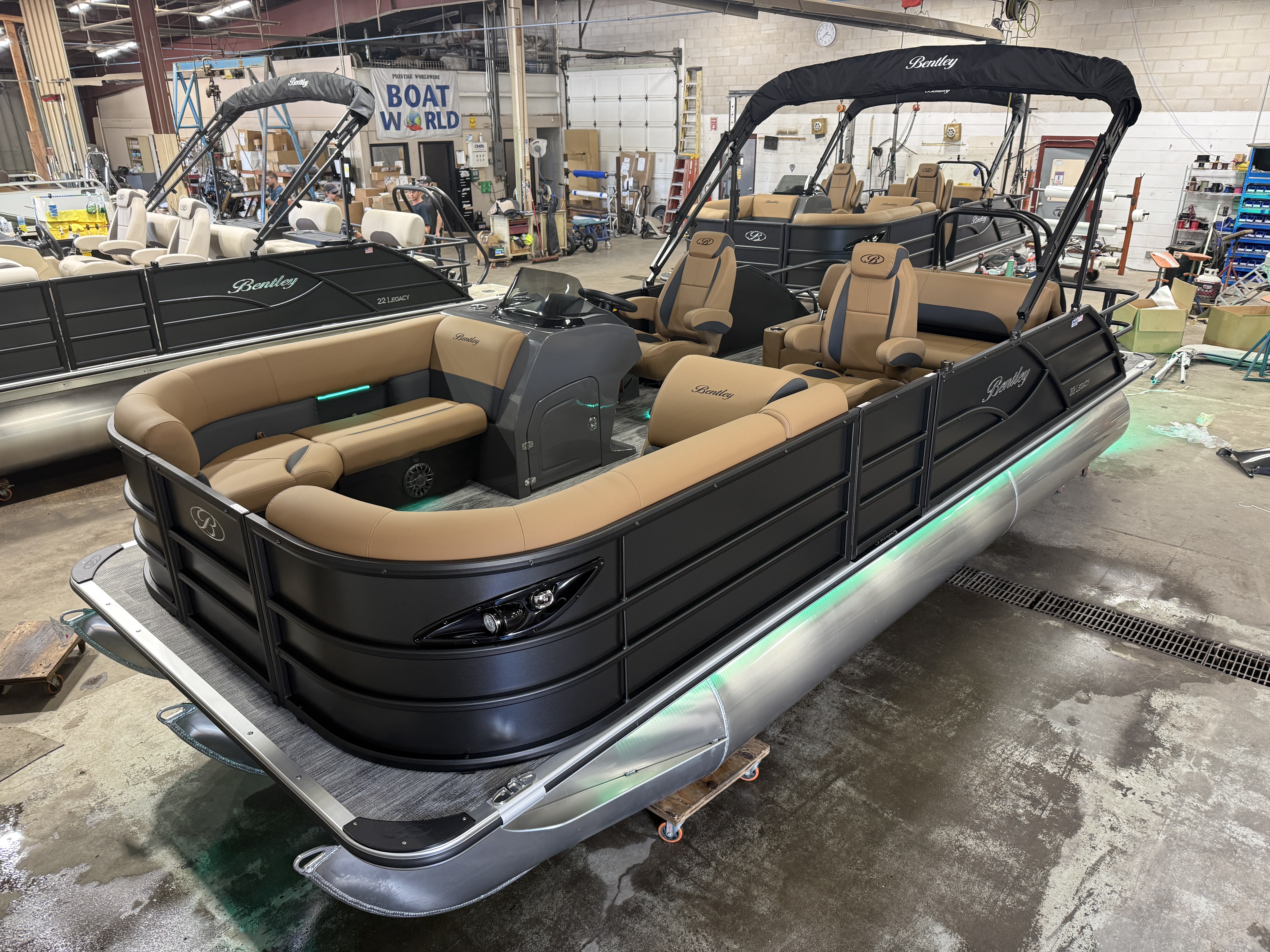 2027 Bentley Legacy 220 Swingback Pontoon & 4-Stroke Outboard $45995