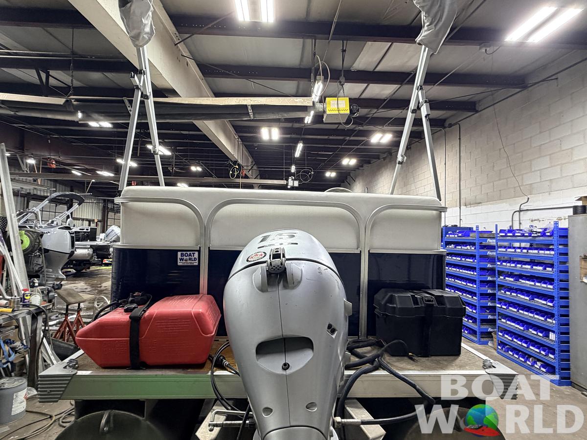 Used 2019 Forester 14' Fish n Fun Pontoon - $10,995