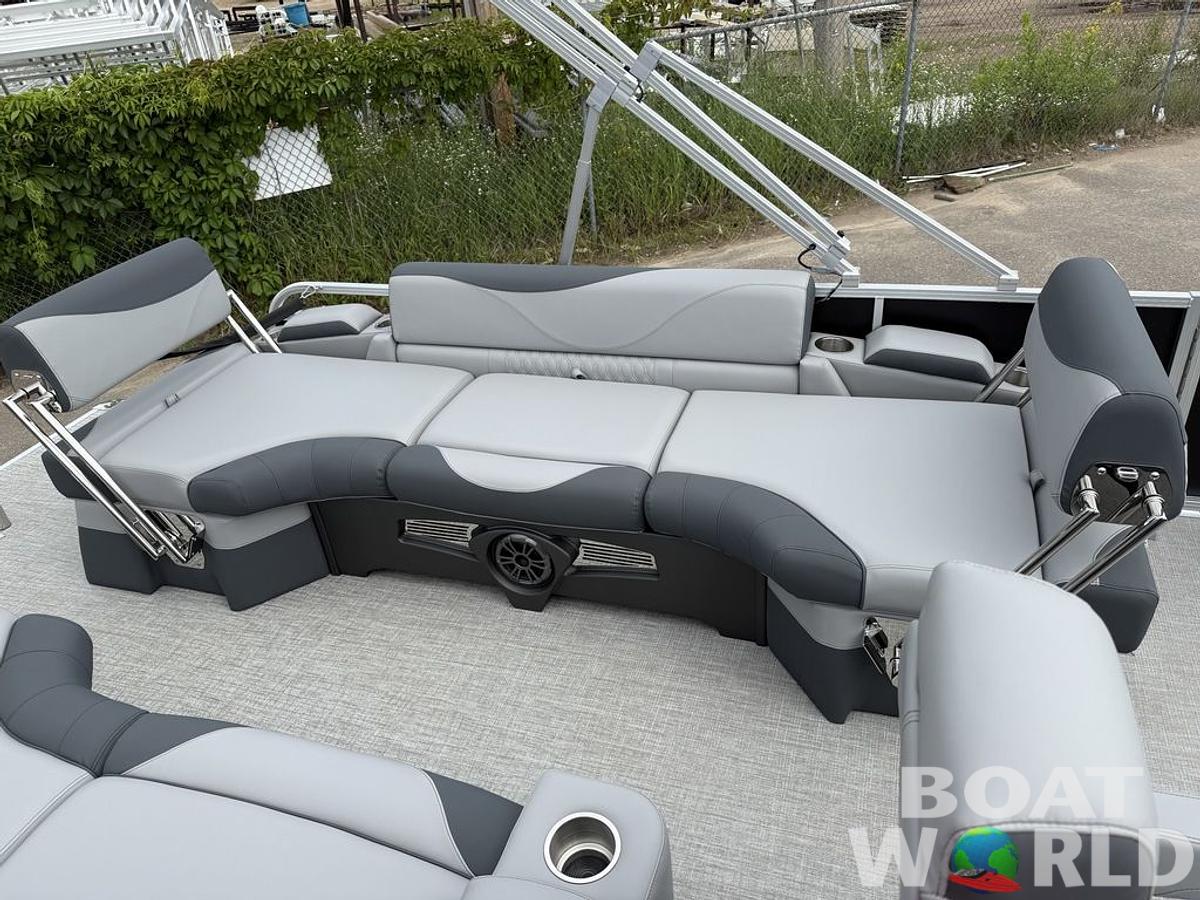 2025 Tahoe Pontoons LTZ 2385 Quad Lounge Shift Flip & Honda 4-Stroke EFI