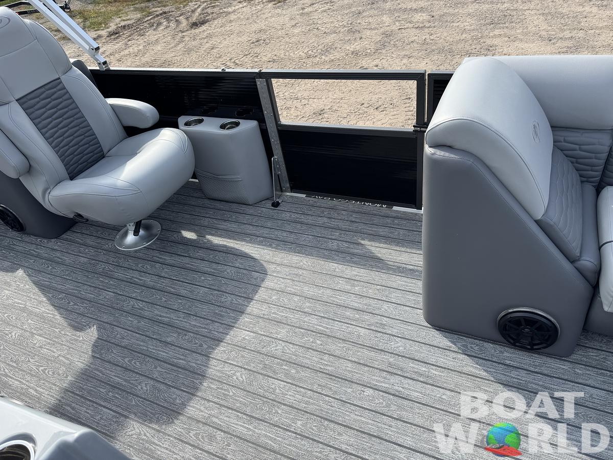 Used 2023 Montego Bay 8522 Quad Lounge Pontoon with 115HP Honda Fourstroke EFI