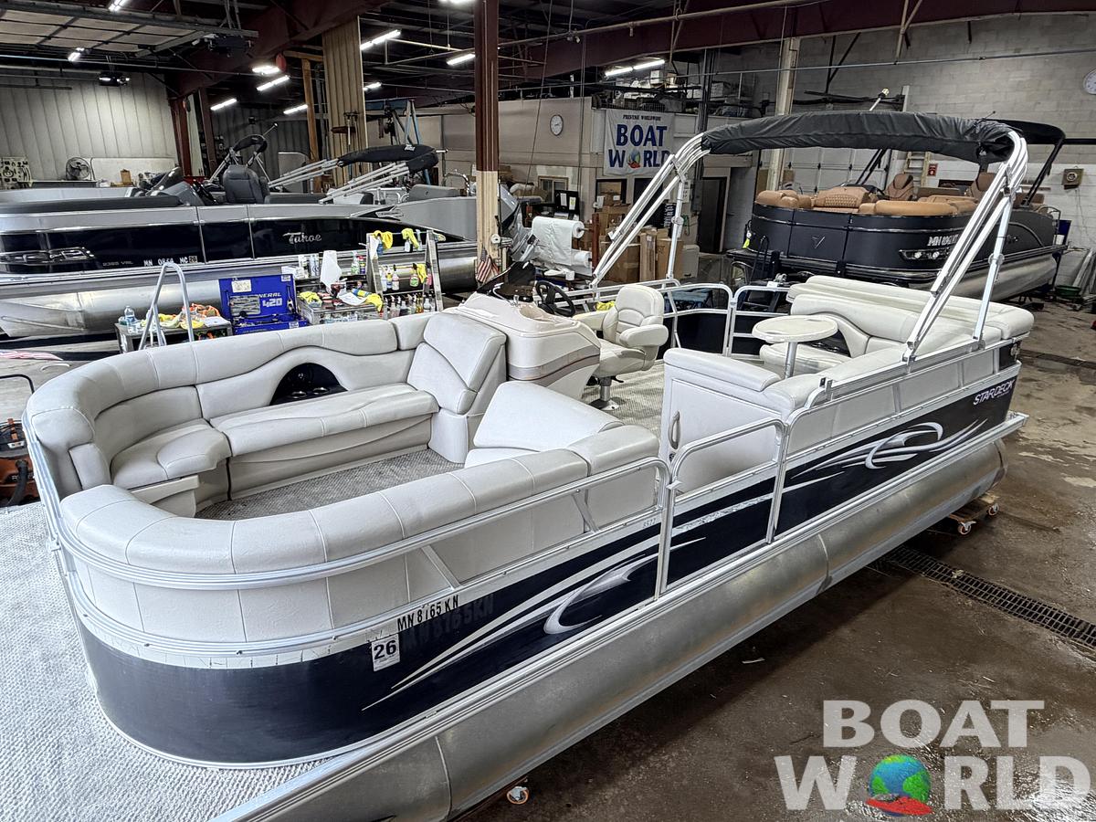 Used 2010 Starcraft StarDeck 8522 & 50HP Mercury 4Stroke -$14,995
