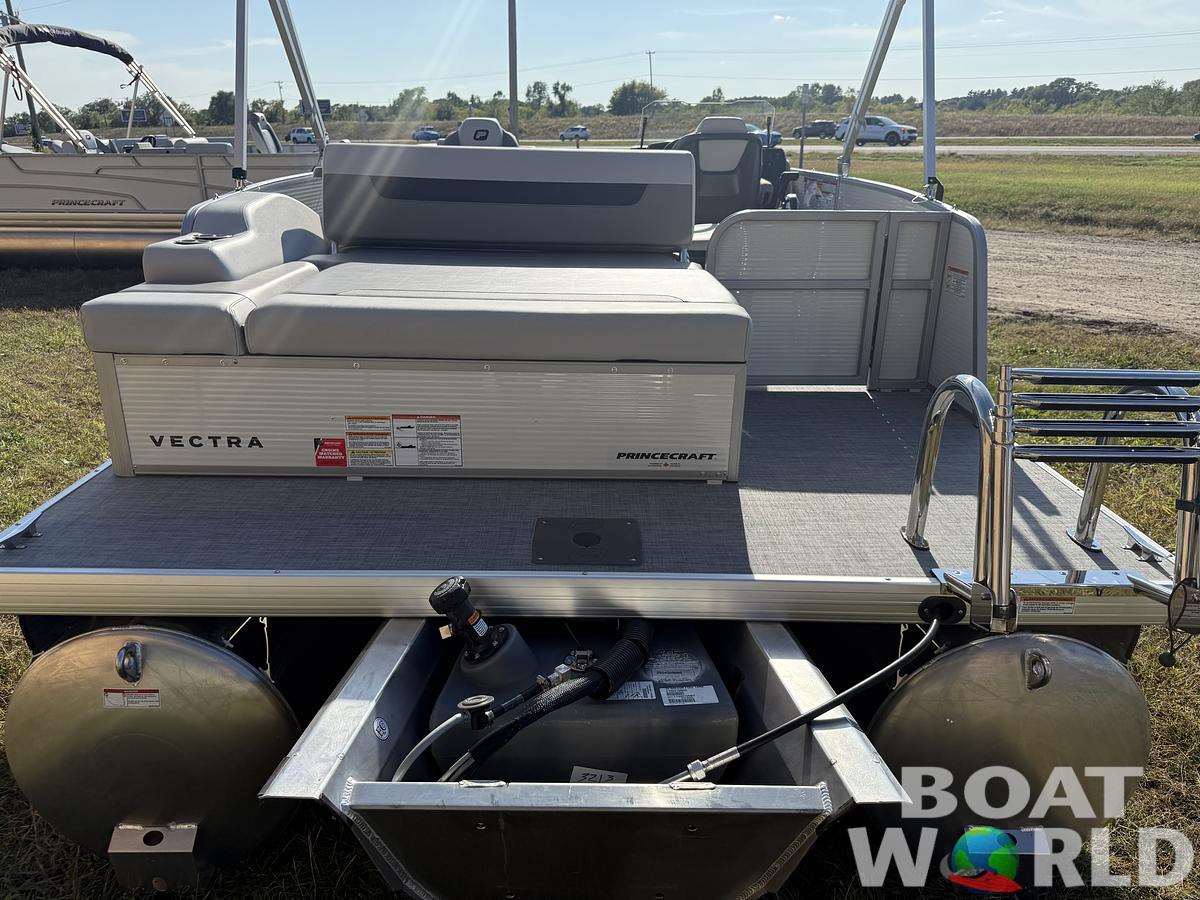 2026 Princecraft Vectra 23 RL SS Swingback Pontoon & Mercury 4-Stroke EFI