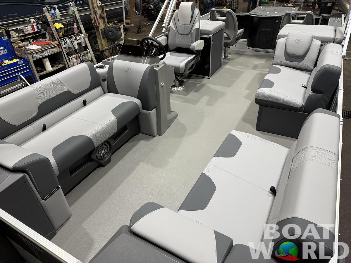 2026 Tahoe Pontoons GEOfish 2385 Rear Fish Tritoon 