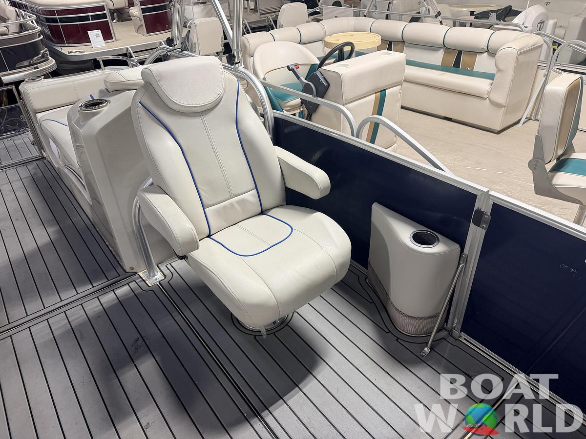 Used 2017 Sylvan S3 Rear Lounge with Sport Tower & 150HP Yamaha SHO VMAX - $39,995