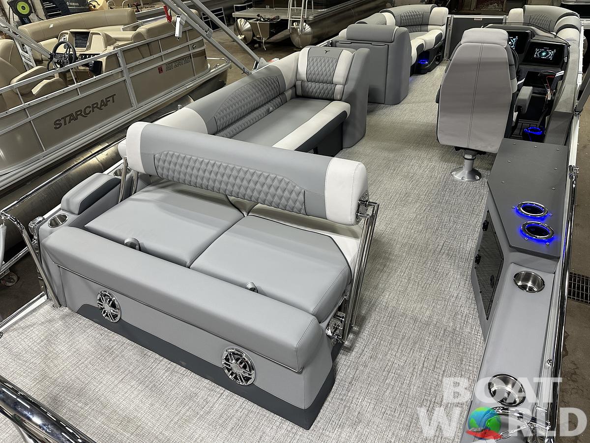 2025 Tahoe Pontoons Cascade 2385 Cruise Rear Bench (CRB) Tritoon & Honda 4-Stroke EFI