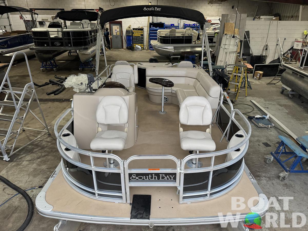 Used 2015 South Bay S20 Quad Fish Pontoon