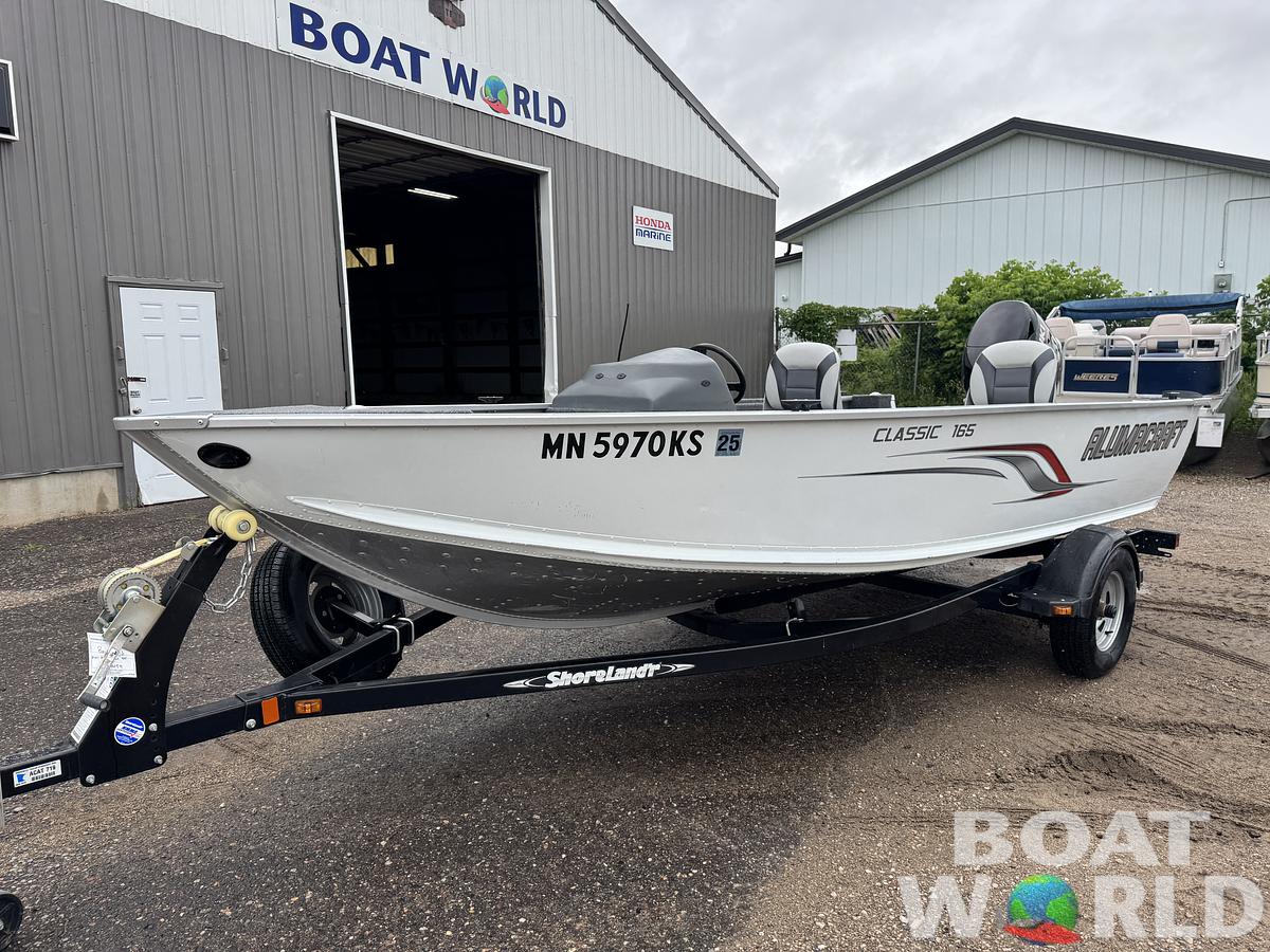 Used 2011 Alumacraft  Classic 165 with 70HP Suzuki Fourstroke EFI