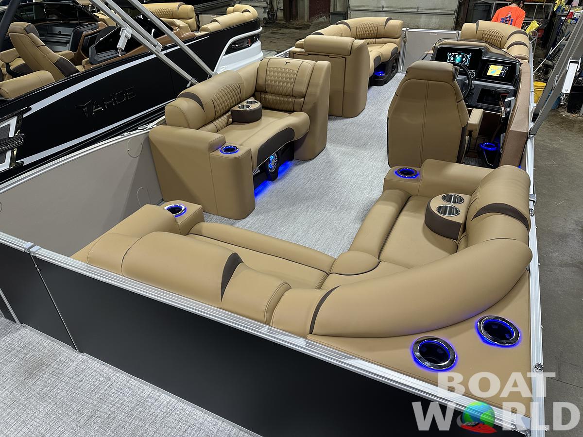 2025 Tahoe Pontoons Cascade 2385 Elite Cruise Tritoon & Honda 4-Stroke EFI
