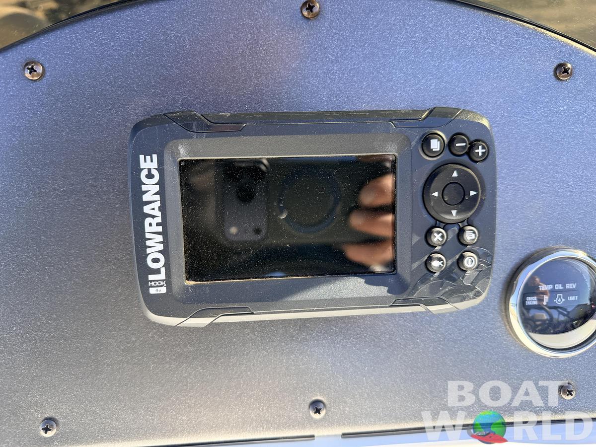 Used 2021 Hurricane Fun Deck 198 with 140HP Suzuki & Tandem Axle Trailer -$31,995