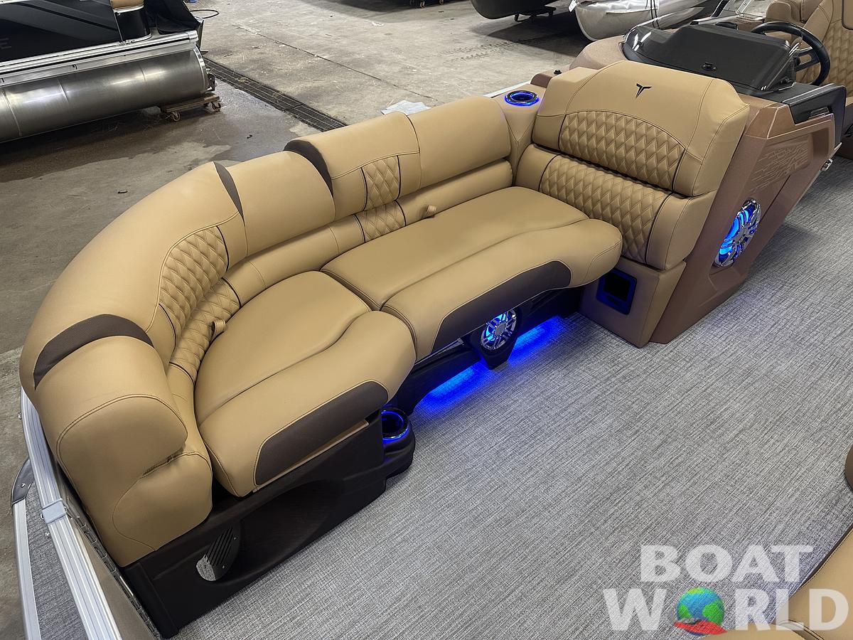 2025 Tahoe Pontoons Cascade 2385 Quad Lounge & Honda 4-Stroke EFI