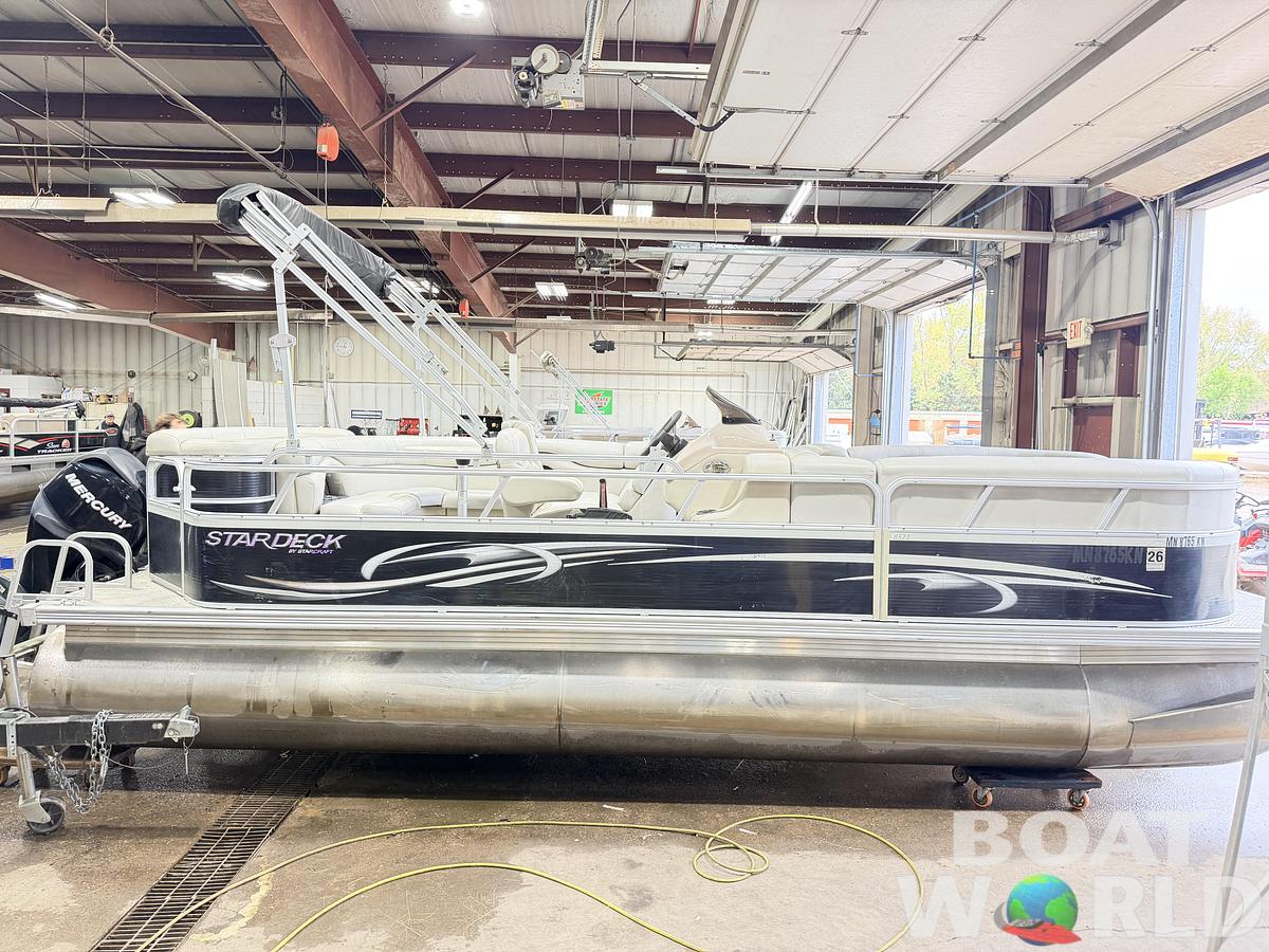Used 2010 Starcraft StarDeck 8522 & 50HP Mercury 4Stroke -$14,995