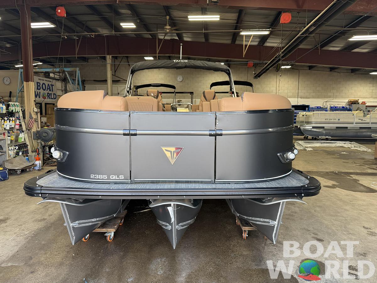 2026 Tahoe Cascade 2385 Quad Lounge Shift SS Tritoon $73995