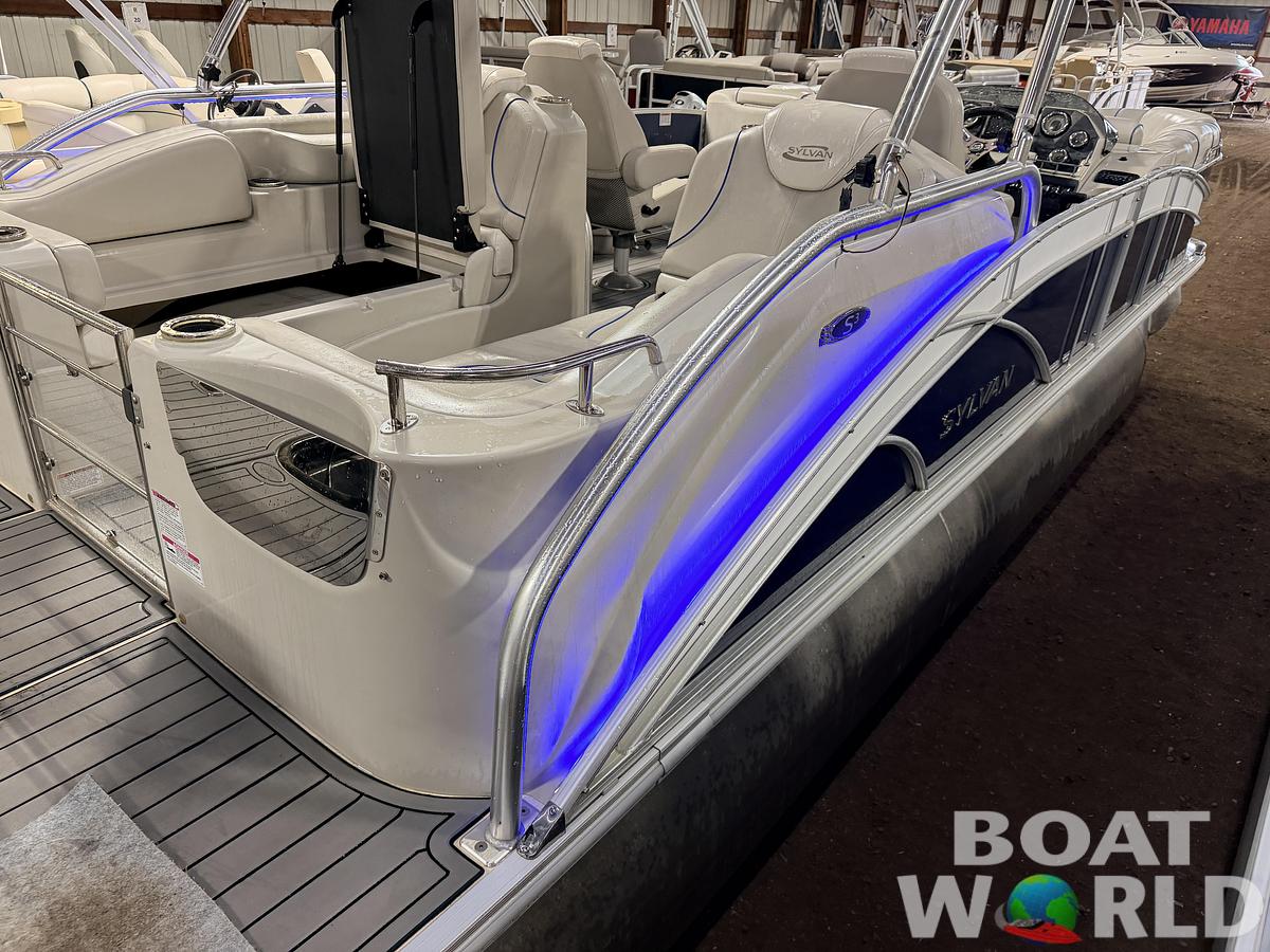 Used 2017 Sylvan S3 Rear Lounge with Sport Tower & 150HP Yamaha SHO VMAX - $39,995