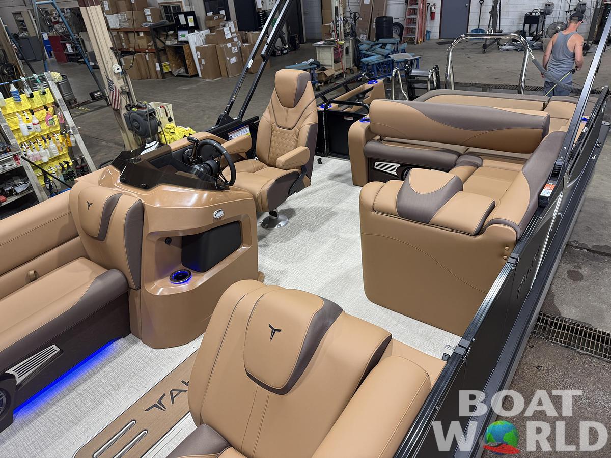 2027 Tahoe LTZ 300HP VRB 2585 Swingback Tritoon $74,995