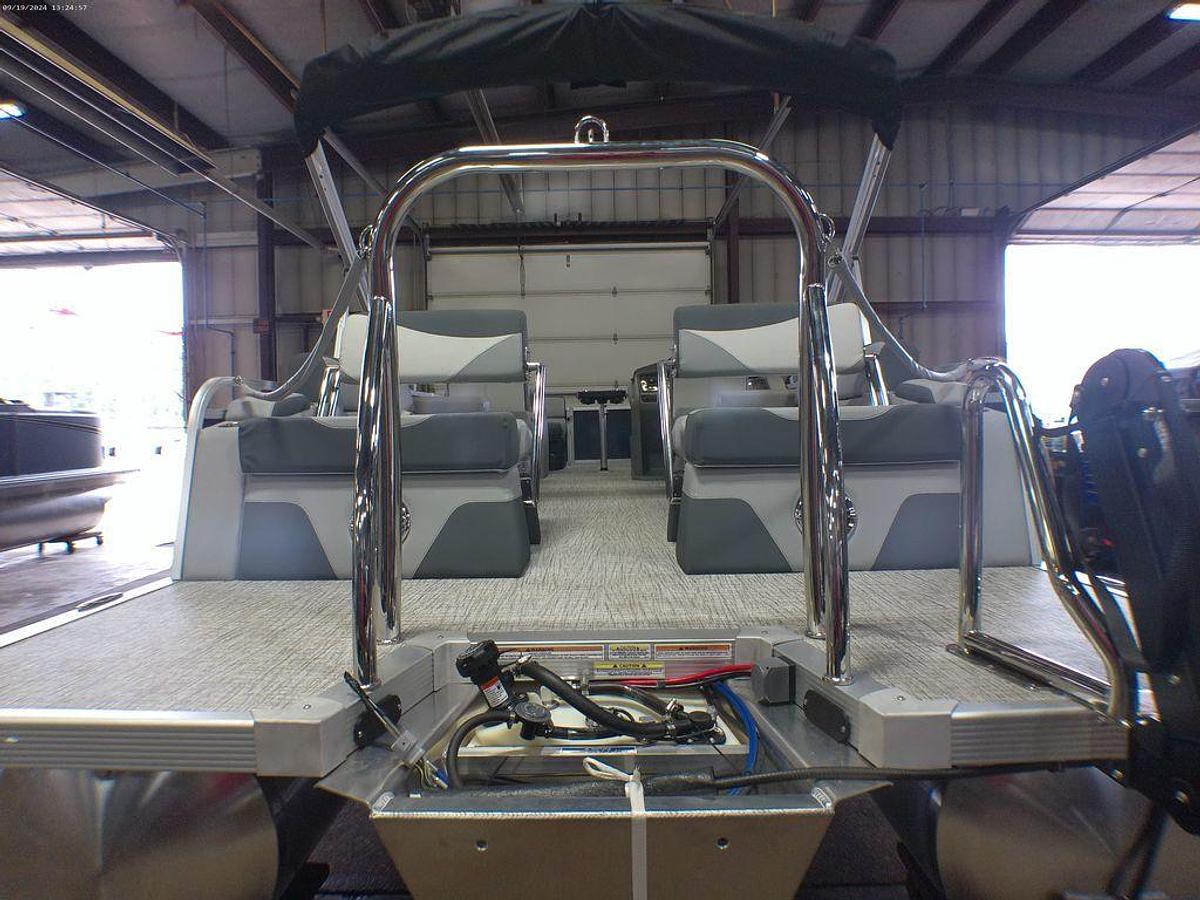 2025 Tahoe Pontoons LTZ 2385 Quad Lounge Shift SS & Honda 4-Stroke EFI