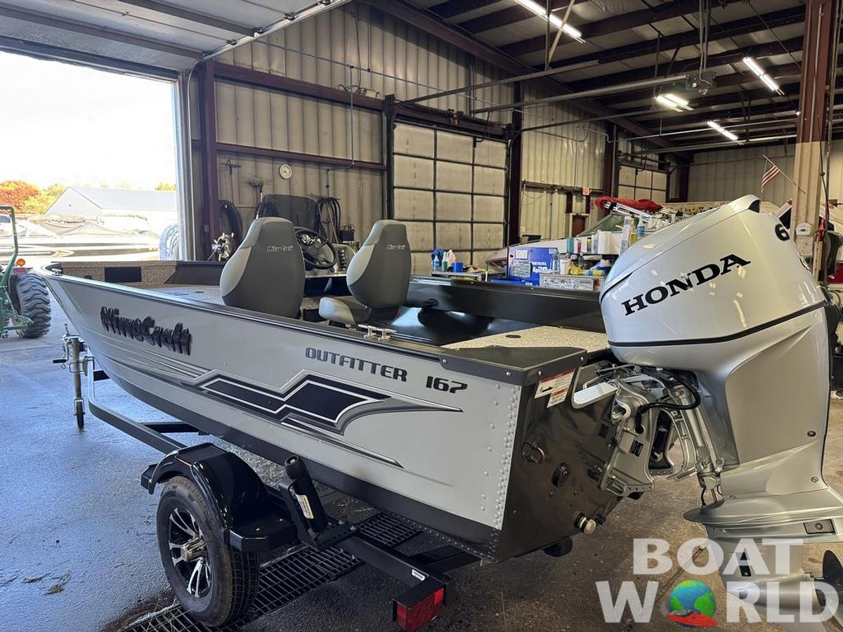 2025 Mirrocraft F167 Side Console & Honda 60HP 4-Stroke EFI