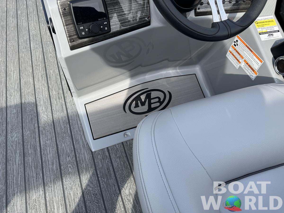 Used 2023 Montego Bay 8522 Quad Lounge Pontoon with 115HP Honda Fourstroke EFI