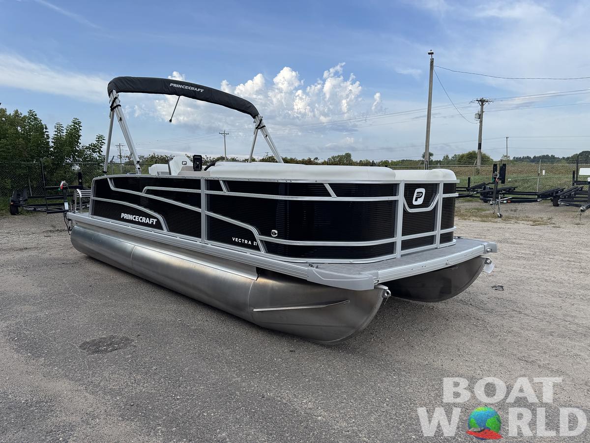 Used 2024 Princecraft Vectra 21 RL Dinette Swingback Pontoon