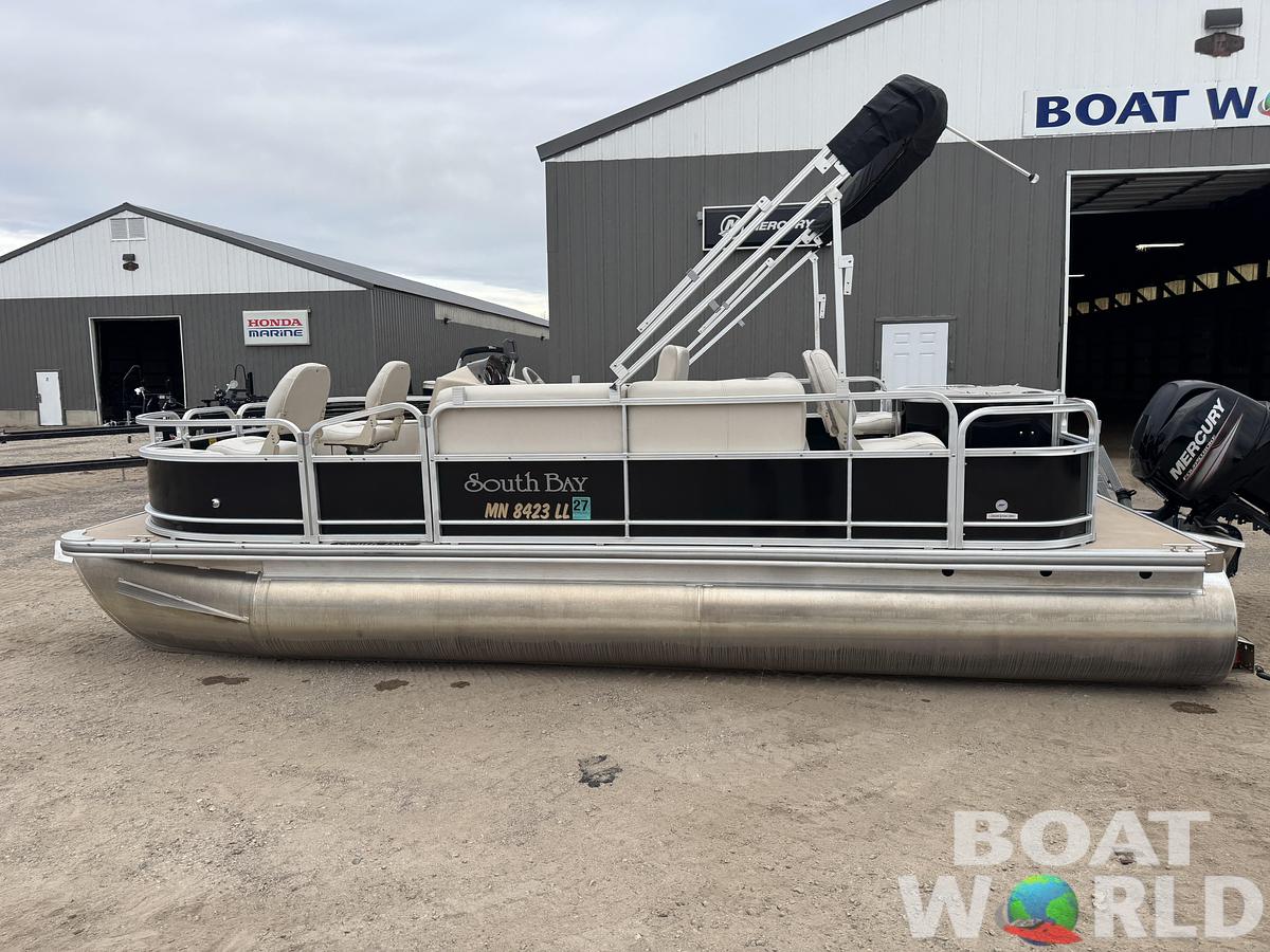 Used 2015 South Bay S20 Quad Fish Pontoon