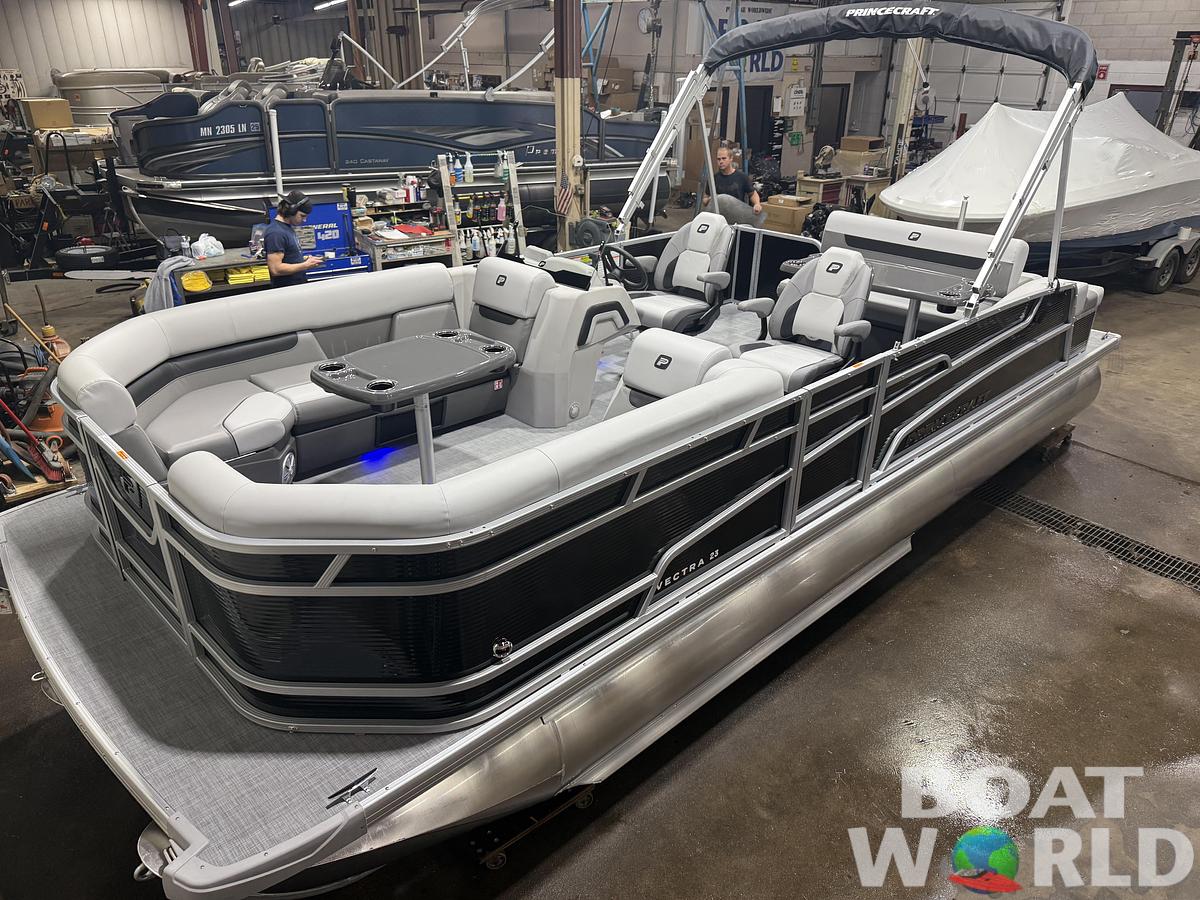 2026 Princecraft Vectra 23 RL SS Swingback Tritoon 