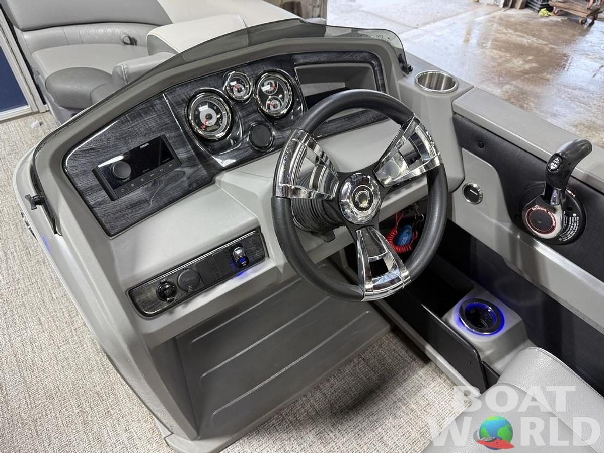 Used 2022 Tahoe Pontoons LTZ 2385 Quad Lounge Tritoon Pontoon & Honda 4-Stroke EFI