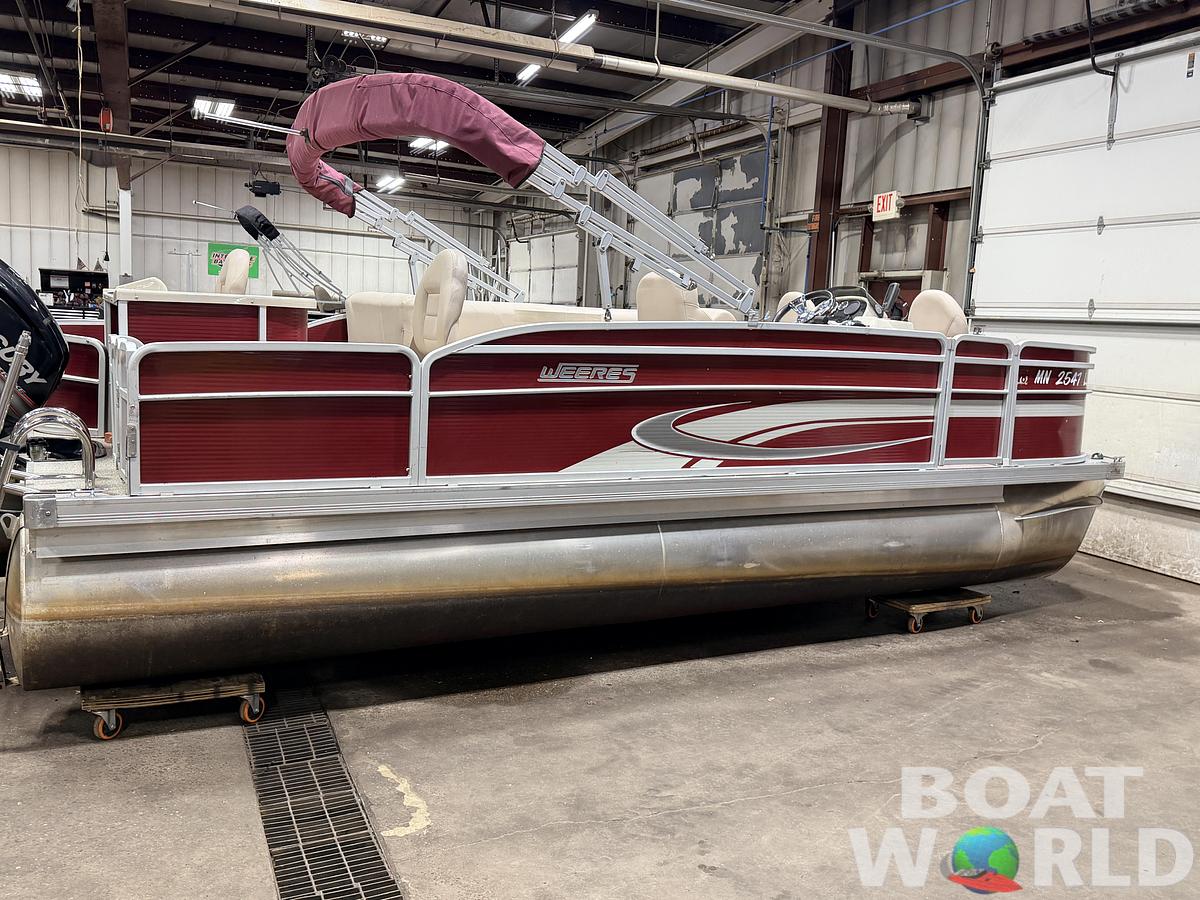 Used 2016 Weeres 200 Allure Fish Pontoon