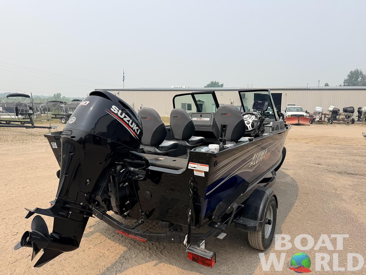 Used 2017 Alumacraft Competitor 165 Sport & 90HP Suzuki 4Stroke -$24,995
