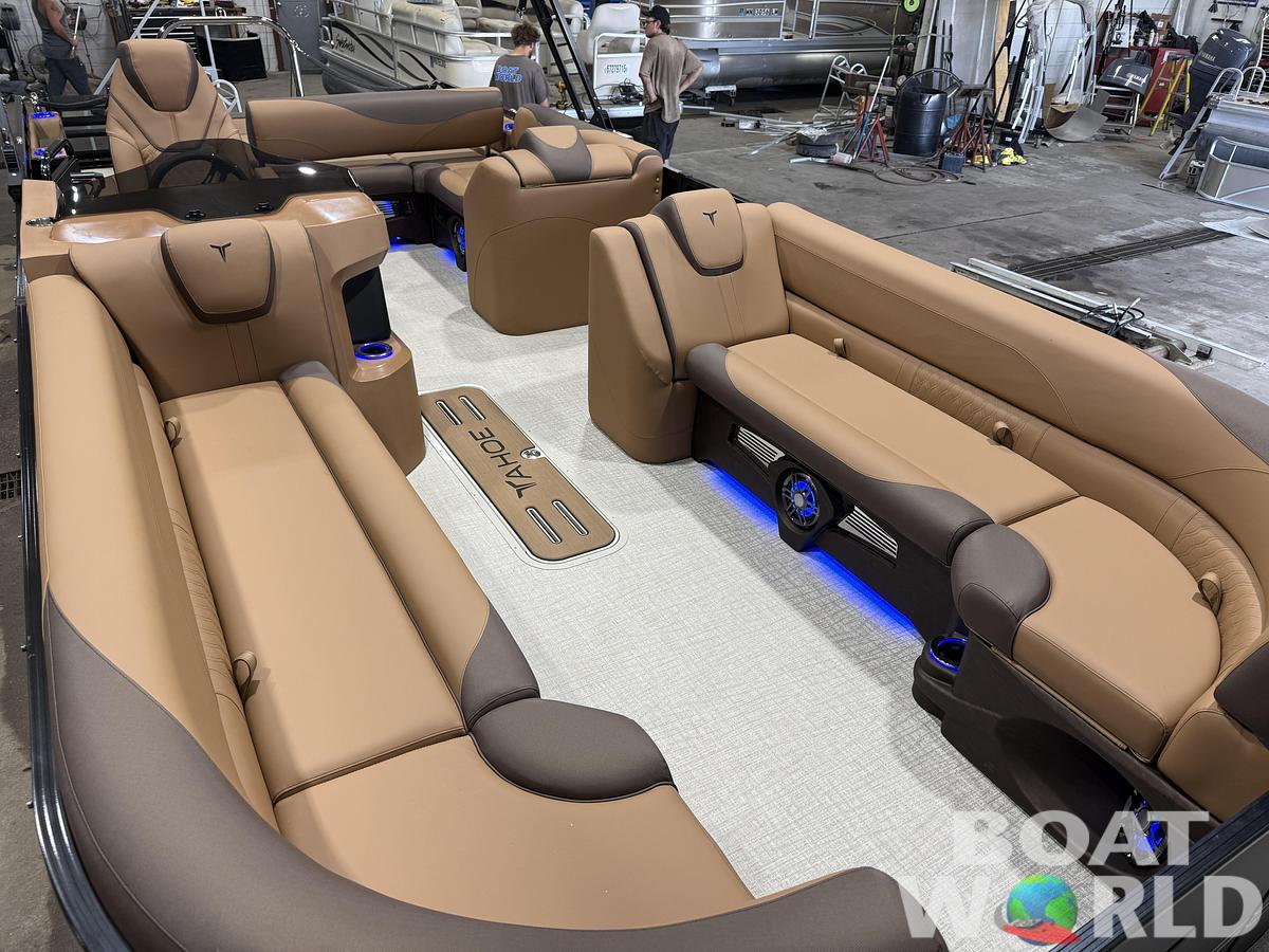 2027 Tahoe LTZ 300HP VRB 2585 Swingback Tritoon $74,995