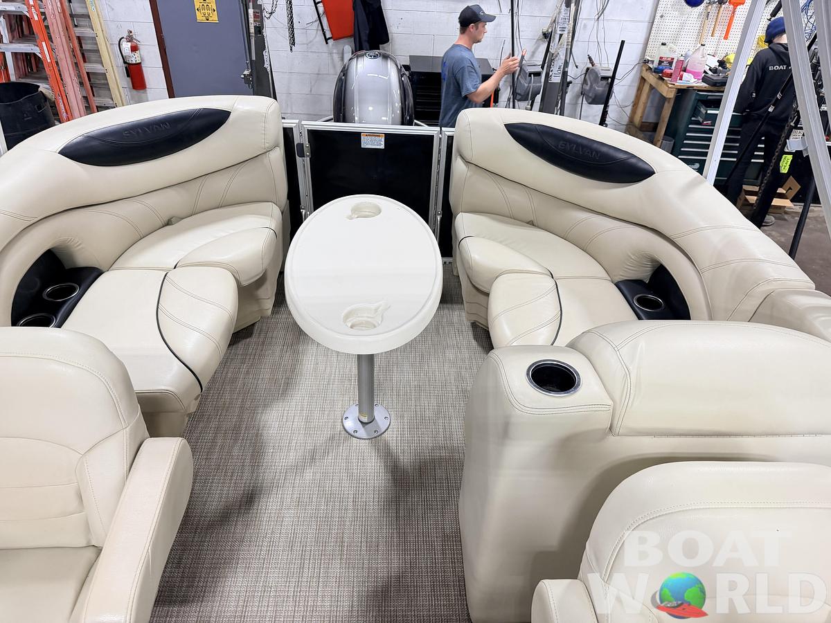 Used 2019 Sylvan MIrage 820 LZ Quad Lounge & 90HP Yamaha -$27,995