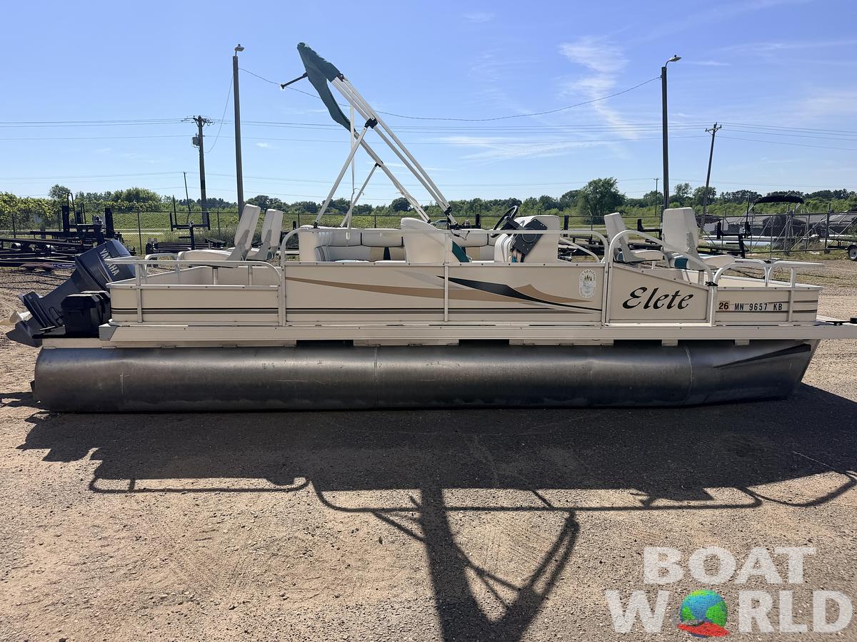 Used 2006 Elete 2021 Party Fish & 50HP Yamaha - $9,995