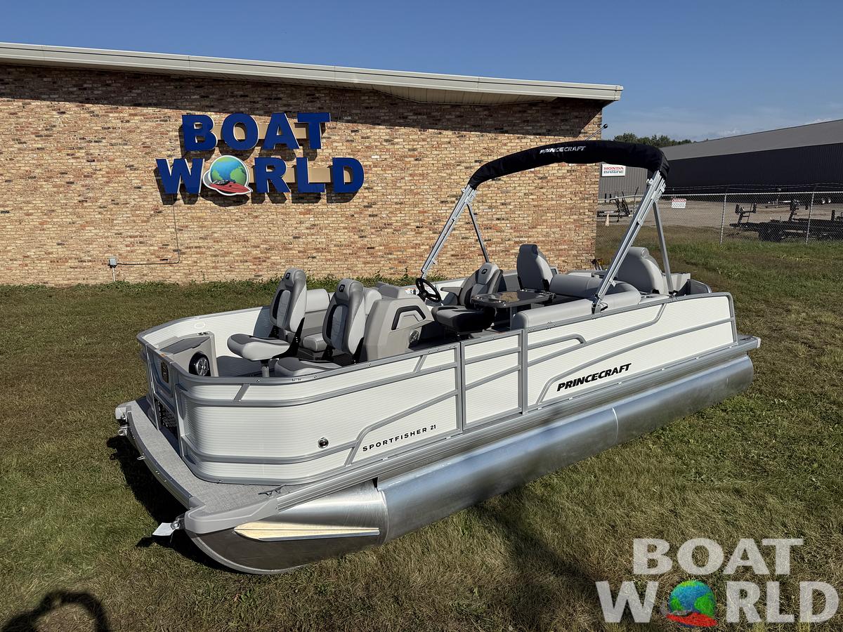 2026 Princecraft 21 Sportfisher 4-S Quad Fish Pontoon