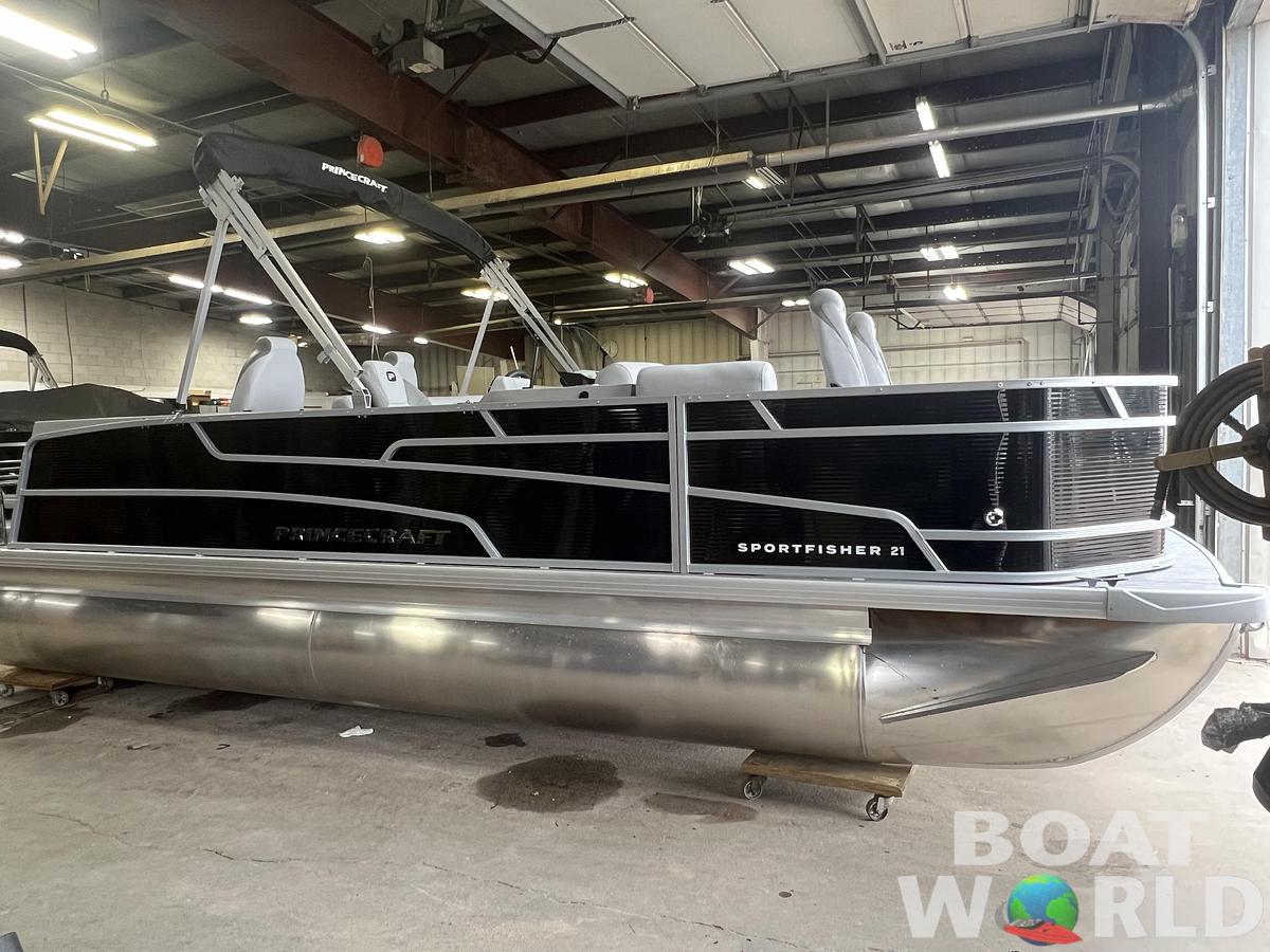 2026 Princecraft 21 Sportfisher 4-S Quad Fish Pontoon 