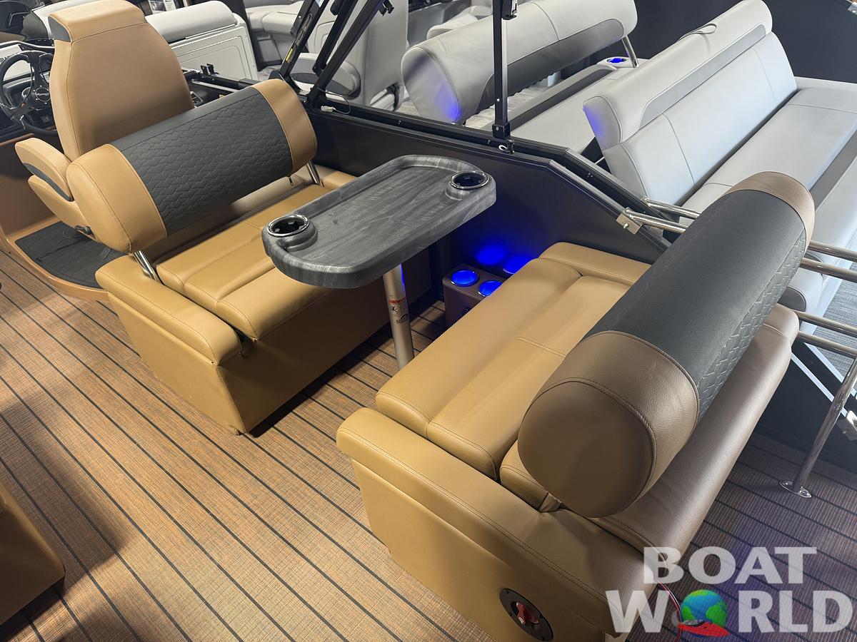 2026 Bentley Pontoons Elite 223 Quad Swingback QSB Tritoon
