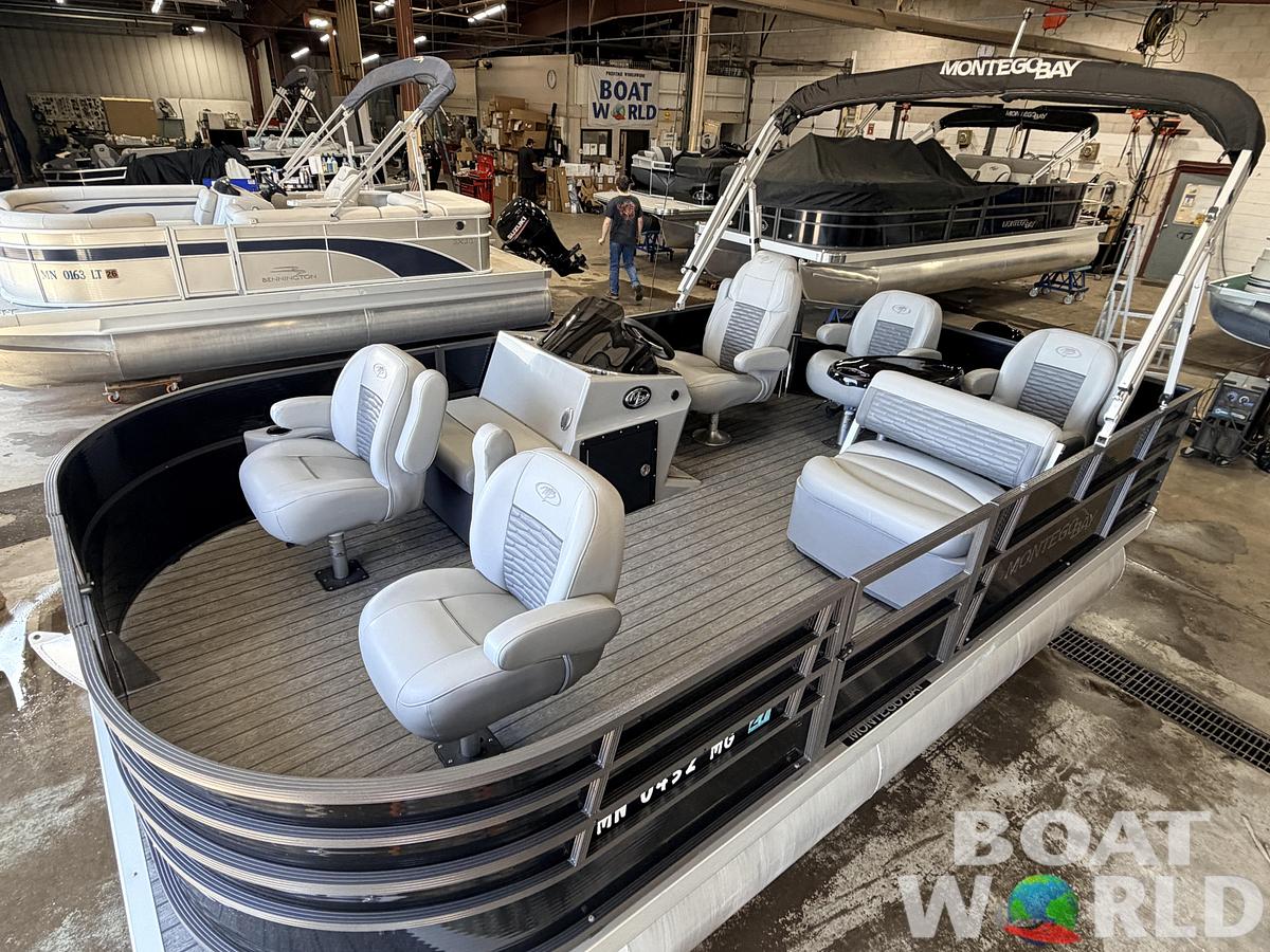 Used 2022 Montego Bay  8616 Quad Fish & 40HP Mercury 4Stroke -$24,995