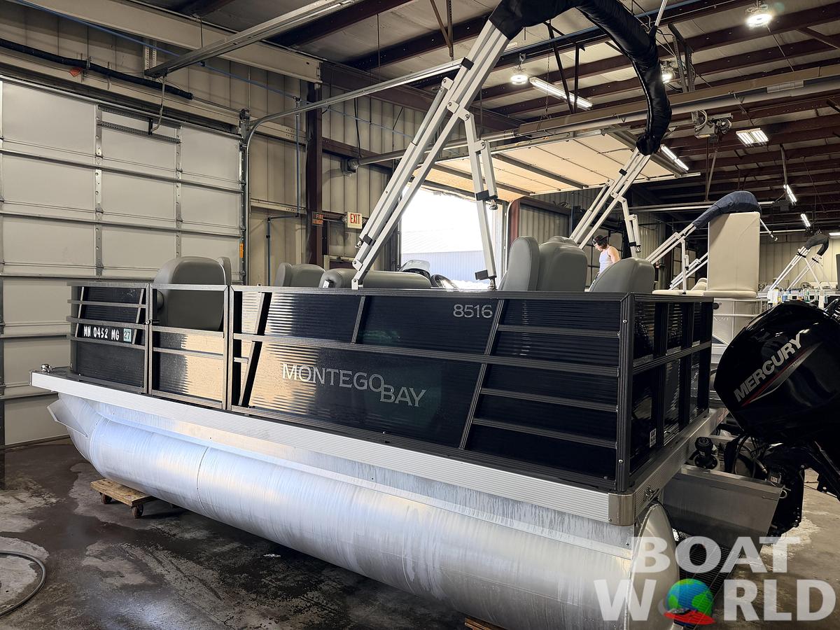 Used 2022 Montego Bay  8616 Quad Fish & 40HP Mercury 4Stroke -$24,995