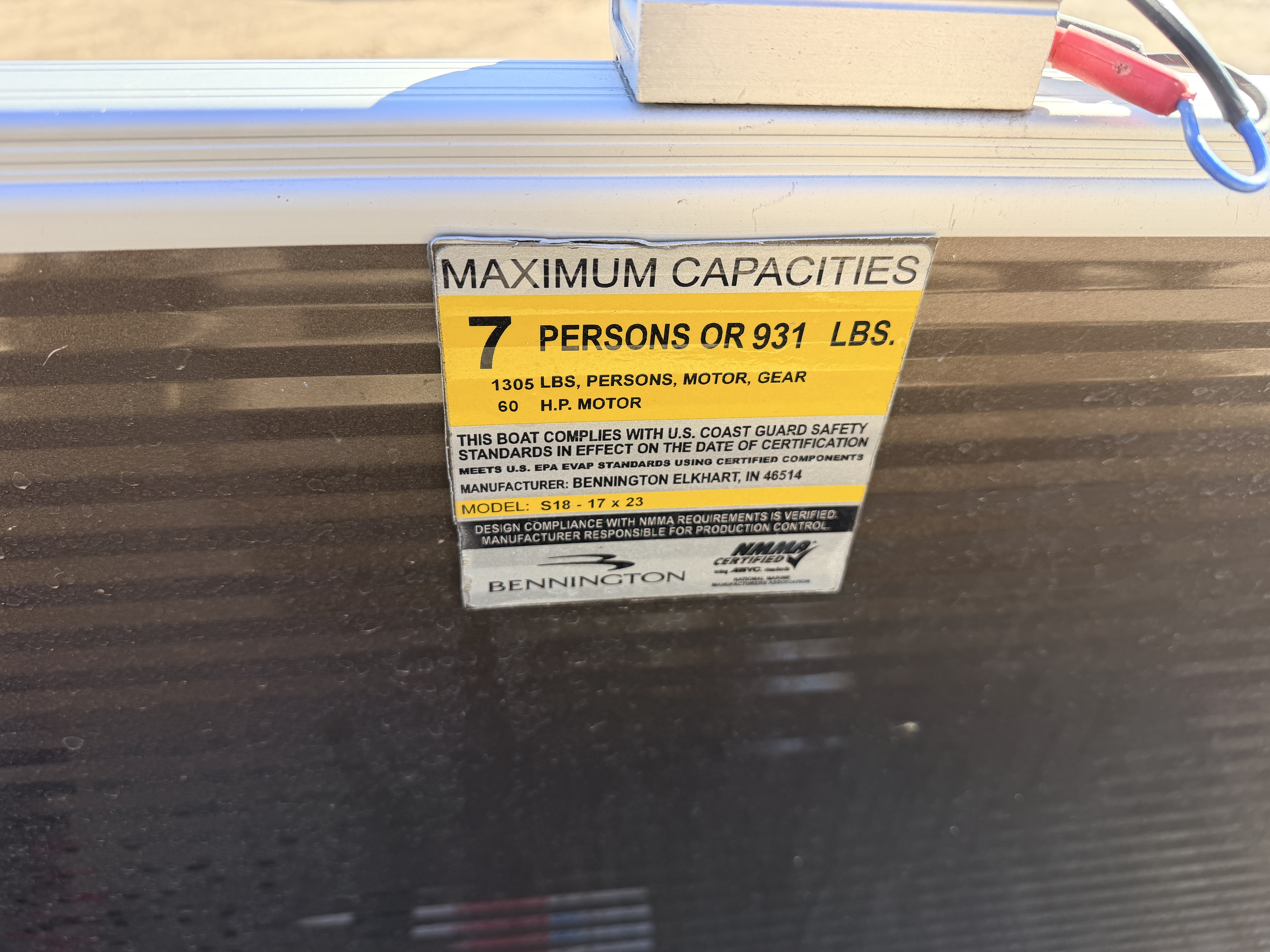 Used 2021 Bennington 188 SL & 50HP Yamaha 4Stroke -$24,995