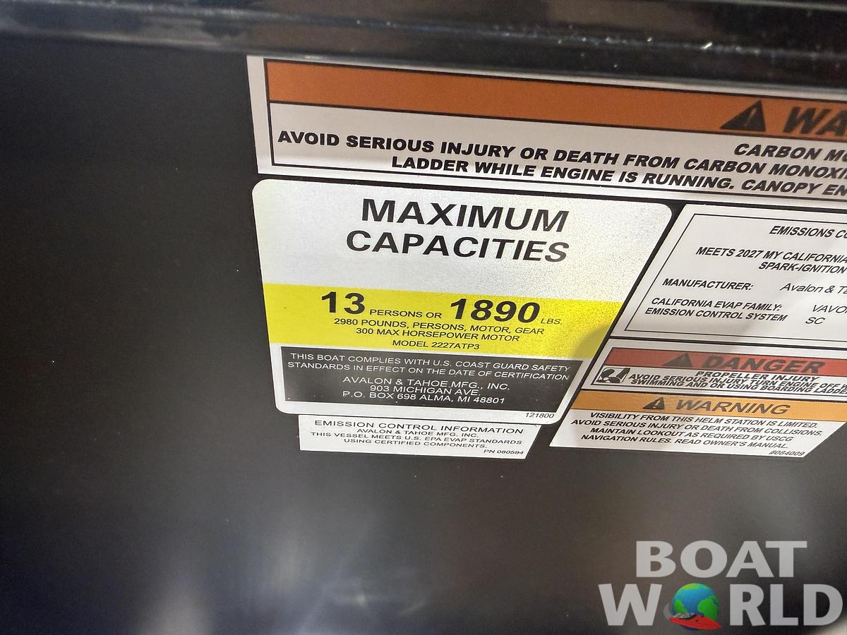 2027 Tahoe LTZ 300HP VRB Windshield Swingback $69995