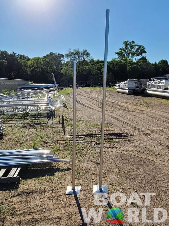 6 Foot aluminum dock posts POSTS