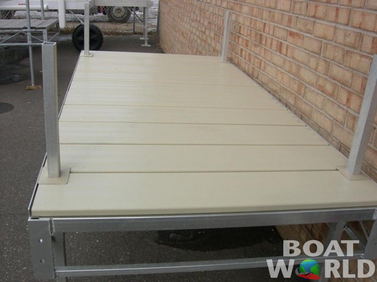 Aluminum Dock 16' Long Section with Aluminum Decking