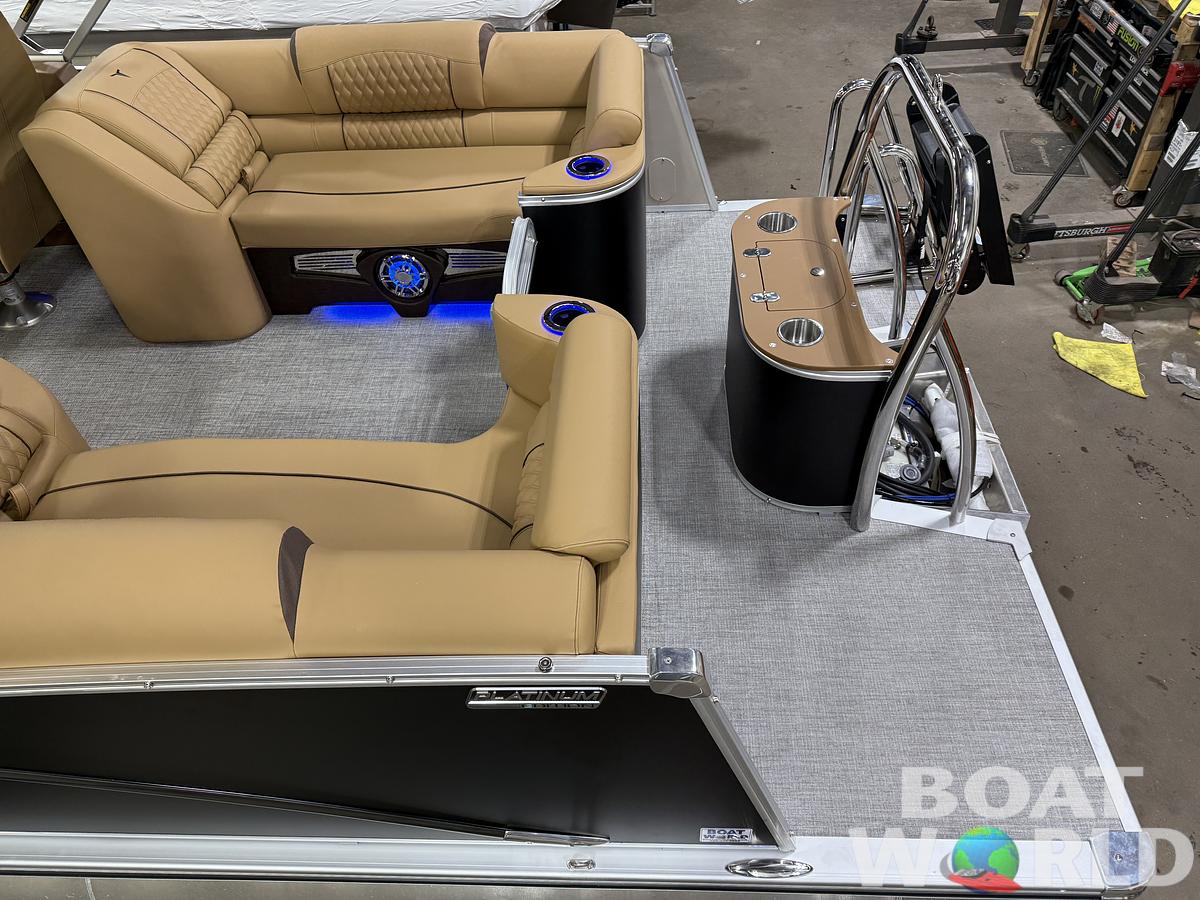 2025 Tahoe Pontoons Cascade 2385 Quad Lounge & Honda 4-Stroke EFI
