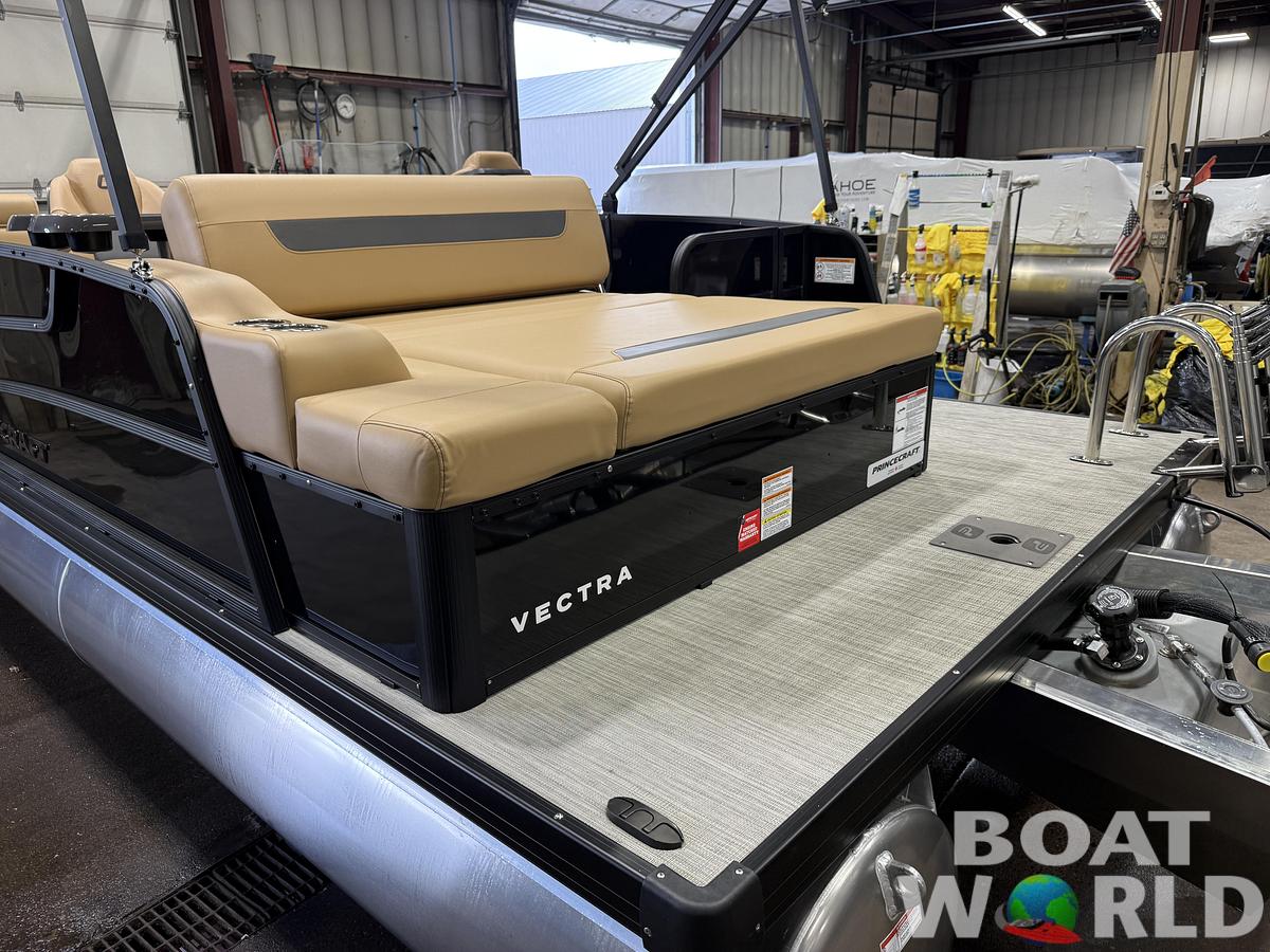 2027 Princecraft Vectra 23 RL SS Swingback Pontoon $36,995
