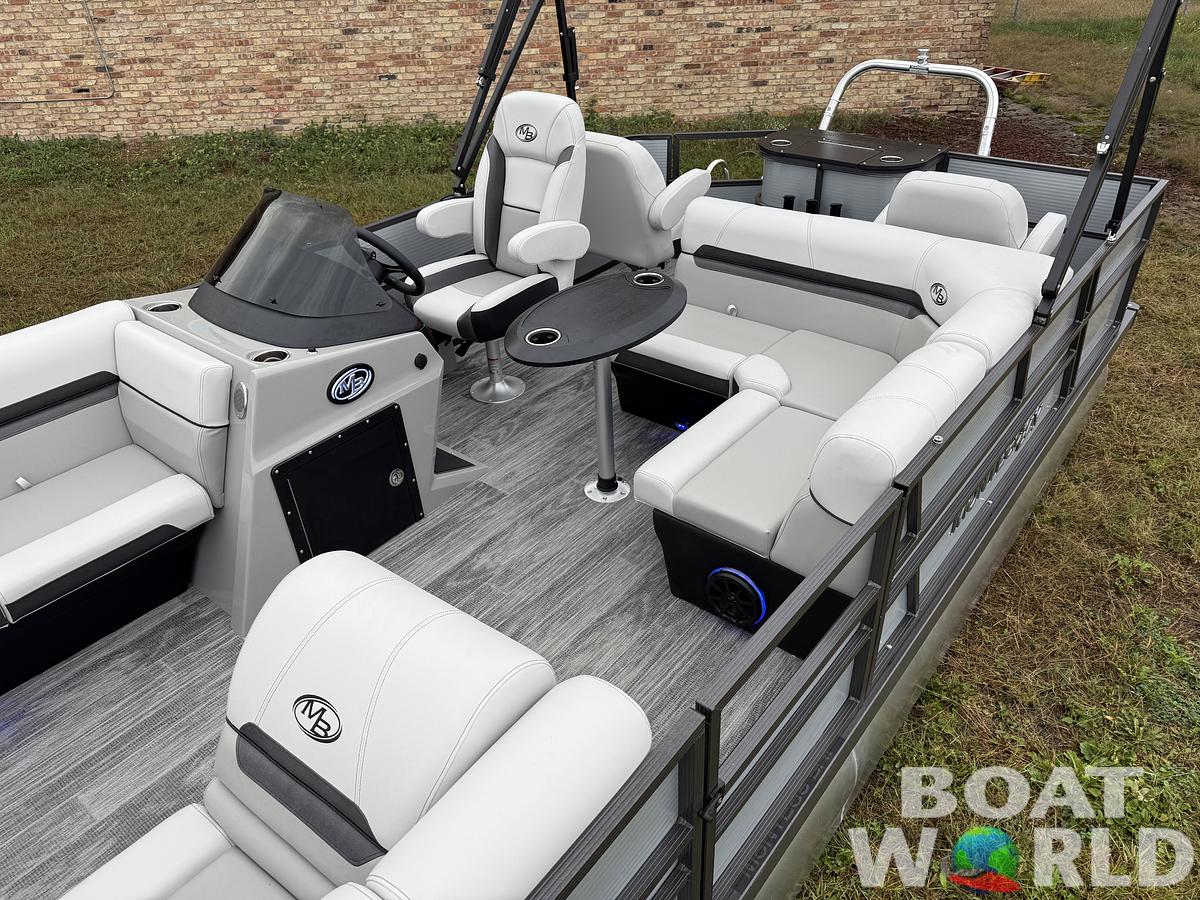 2025 Montego Bay 8522 Fish & Cruise Tritoon & Honda 150HP 4-Stroke EFI
